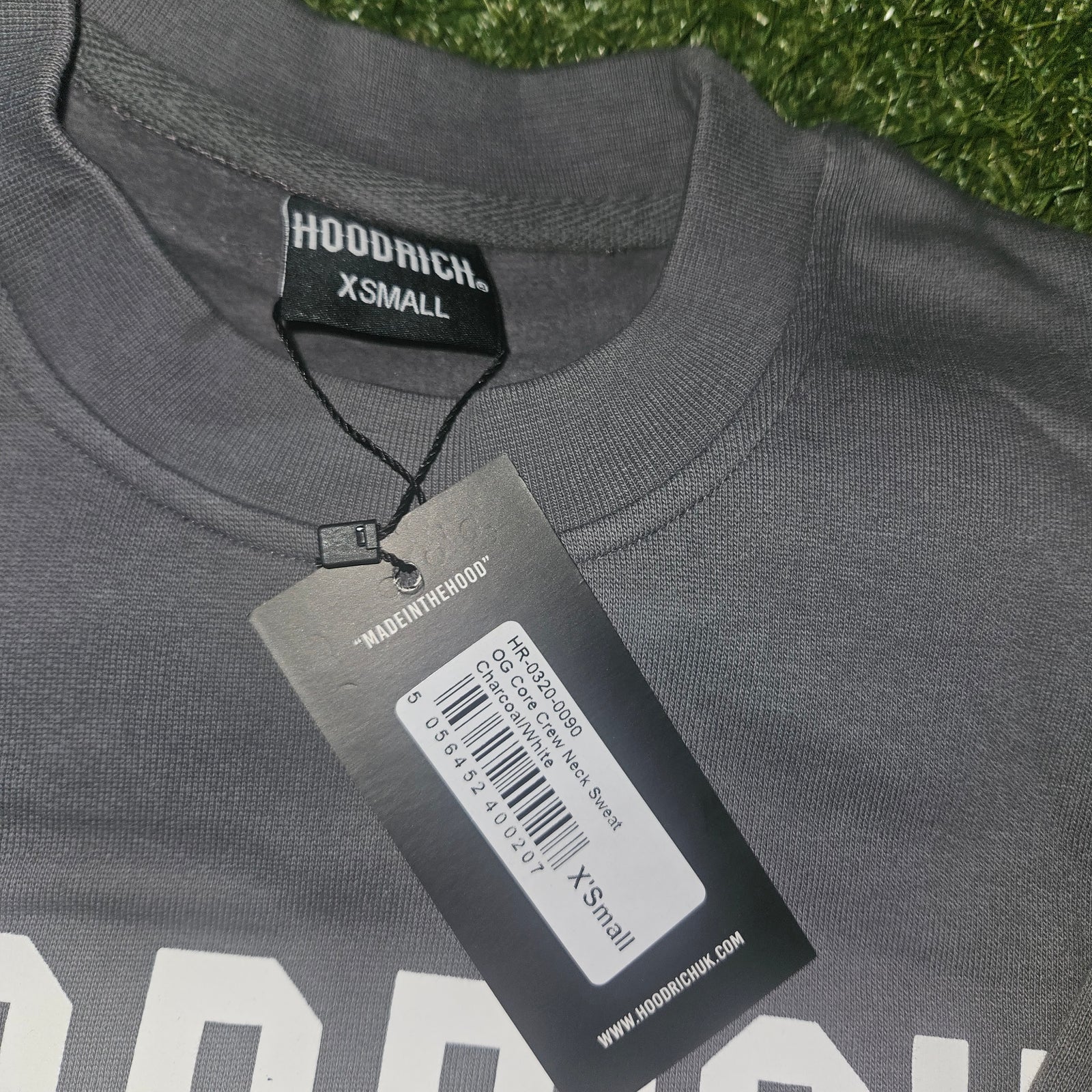 Hoodrich Core Hoodie – Grey (Men's)