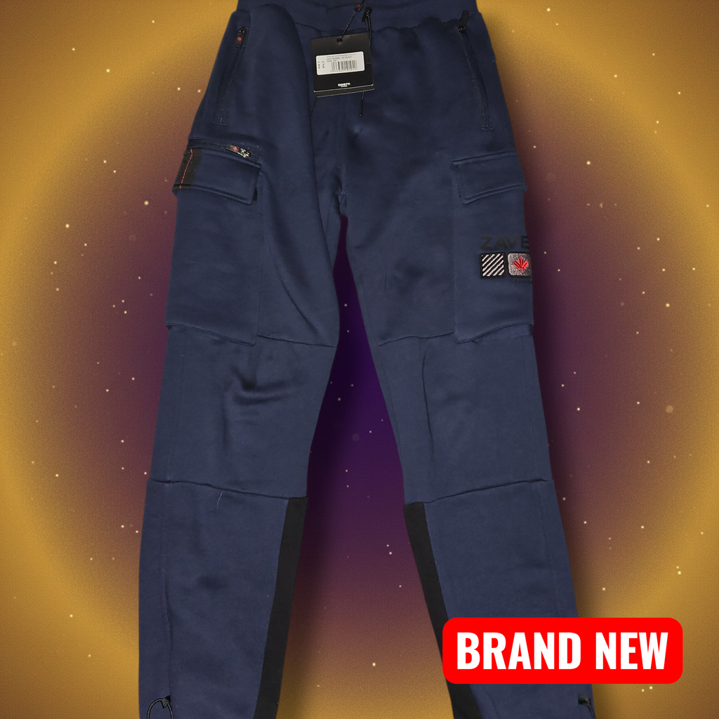 Zavetti Canada Joggers with Chevron Design - Size XS