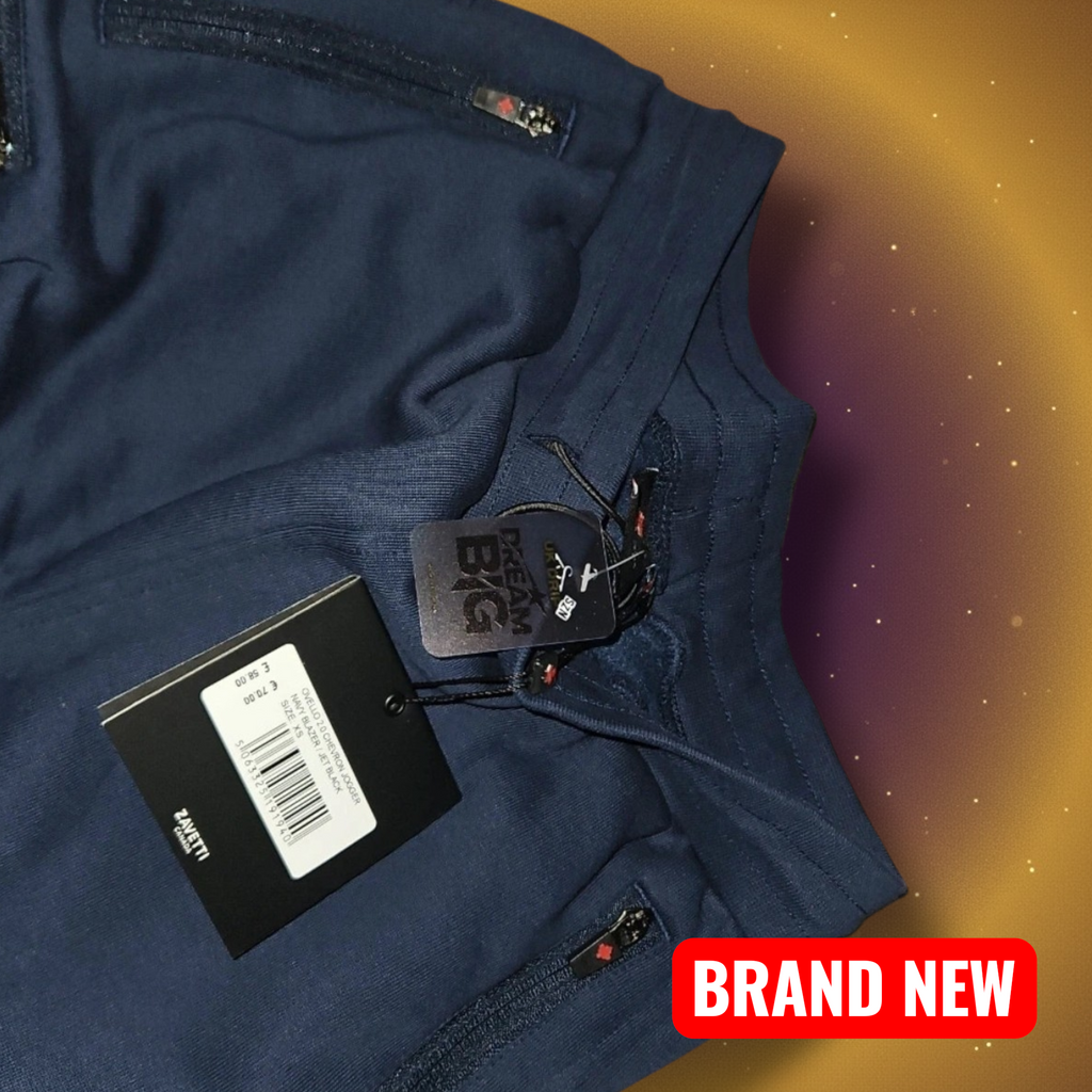 Zavetti Canada Joggers with Chevron Design - Size XS