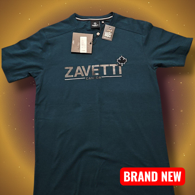 Zavetti Canada Dark Navy T-Shirt - XS - Buy Now