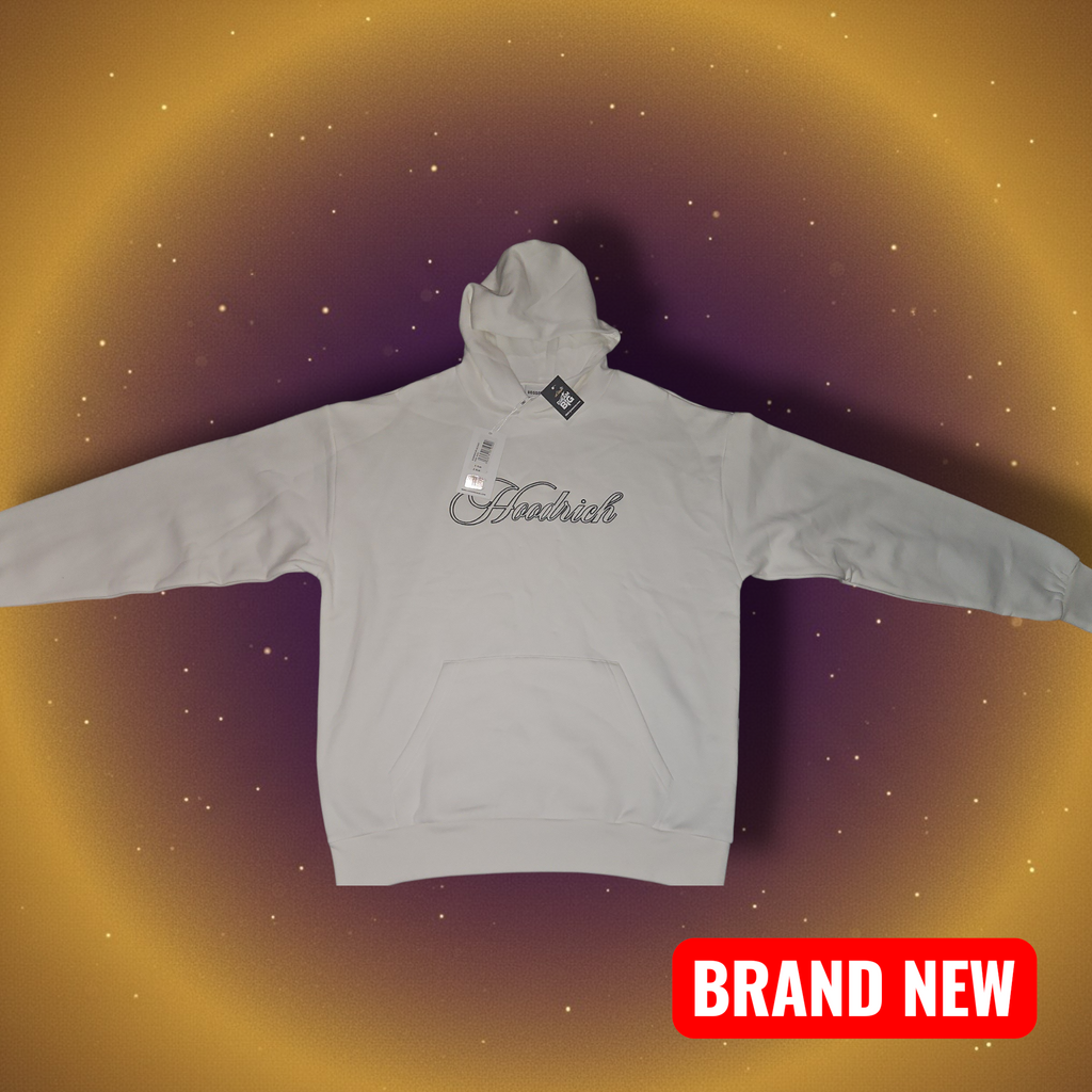 Hoodrich White Hoodie - Authentic UK Streetwear