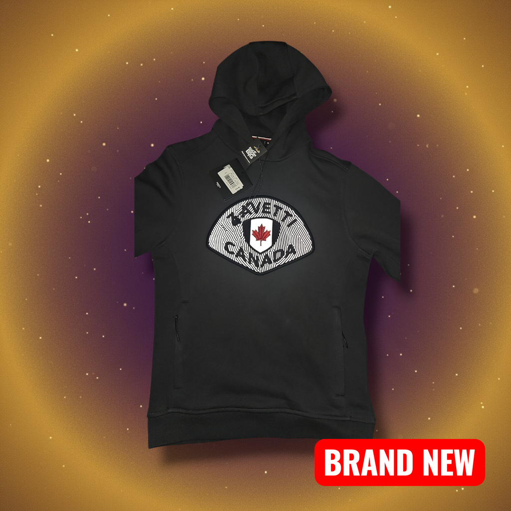 Zavetti Canada Grey Hoodie - Small Size and Authentic