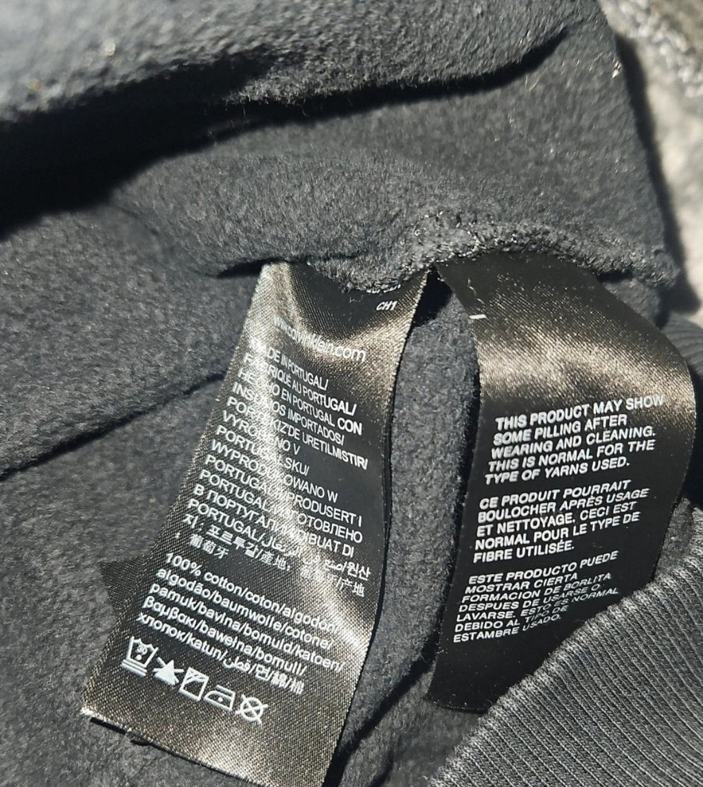 Calvin Klein Black Green Hoodie - Size S - Premium Quality