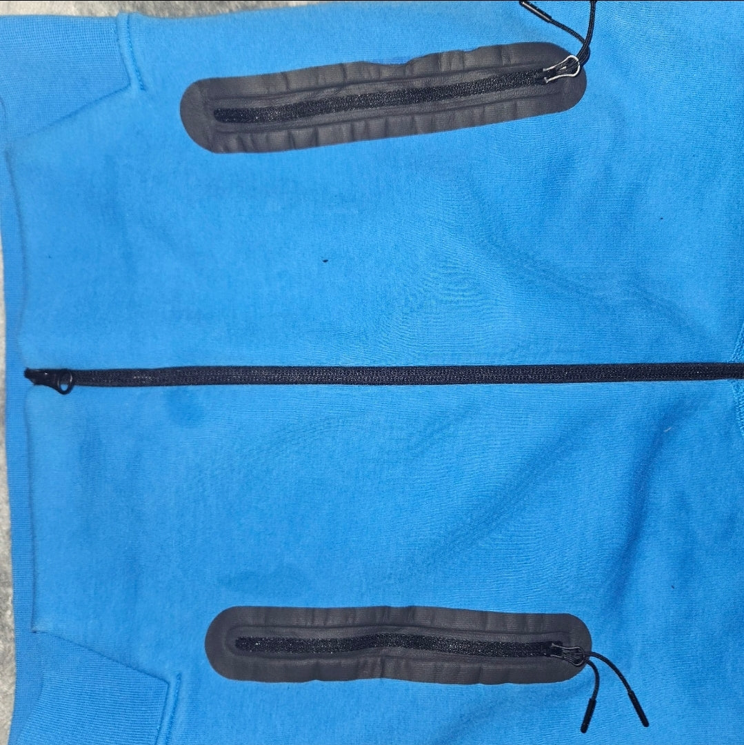 Nike Tech Fleece Hoodie in Blue - Size XS