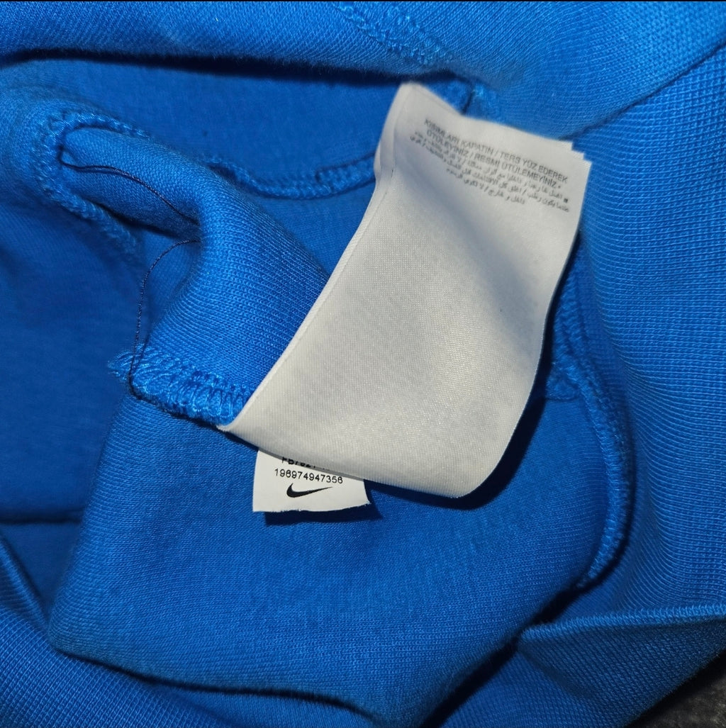Nike Tech Fleece Hoodie in Blue - Size XS