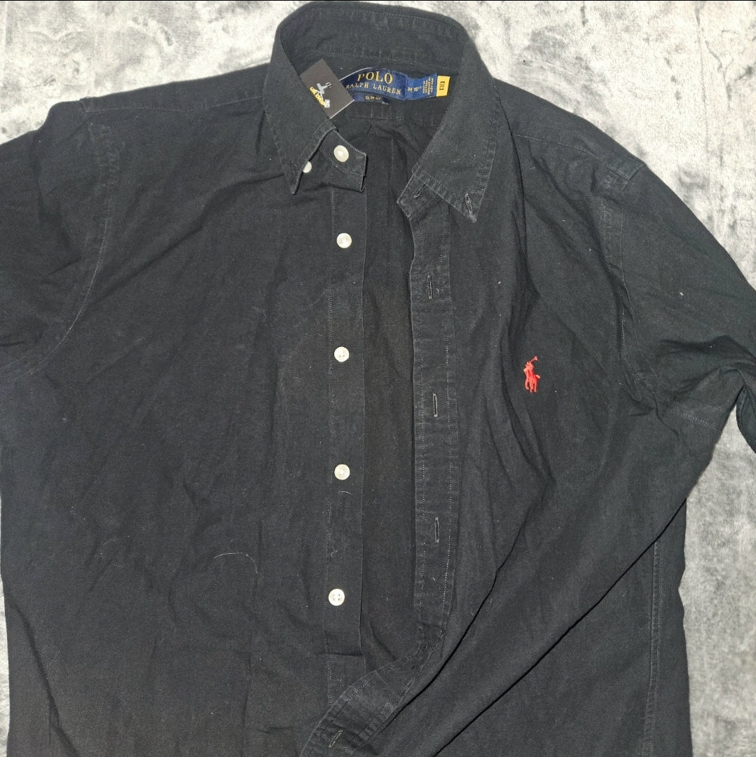 Ralph Lauren Black Shirt Size M - Premium Quality