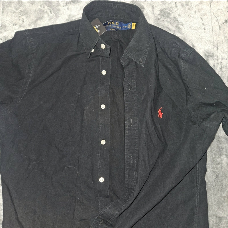 Ralph Lauren Black Shirt Size M - Premium Quality