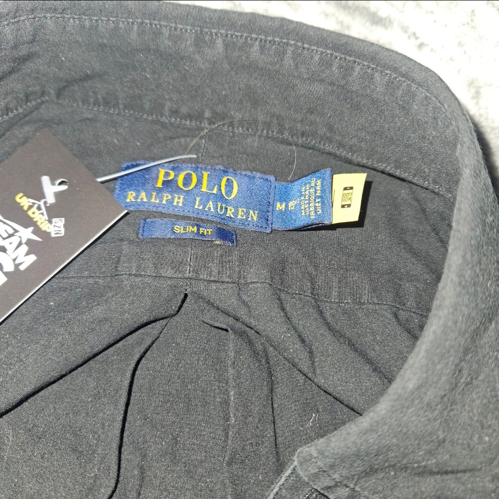 Ralph Lauren Black Shirt Size M - Premium Quality
