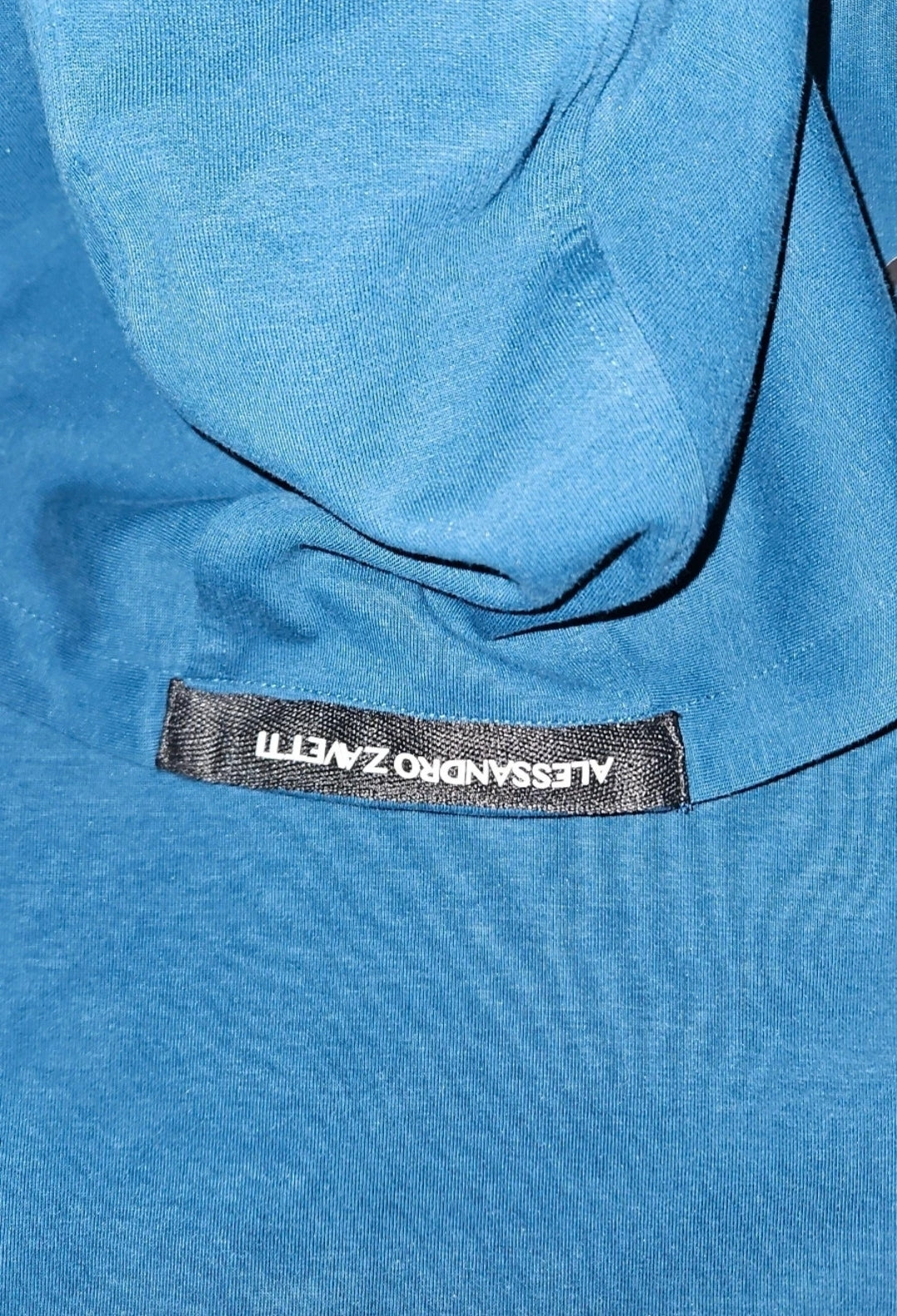 Alessandro Zavetti Navy Blue Hoodie - Size XS