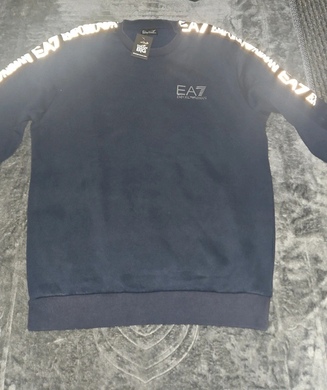 EA7 Emporio Armani Navy Tracksuit - Size Small