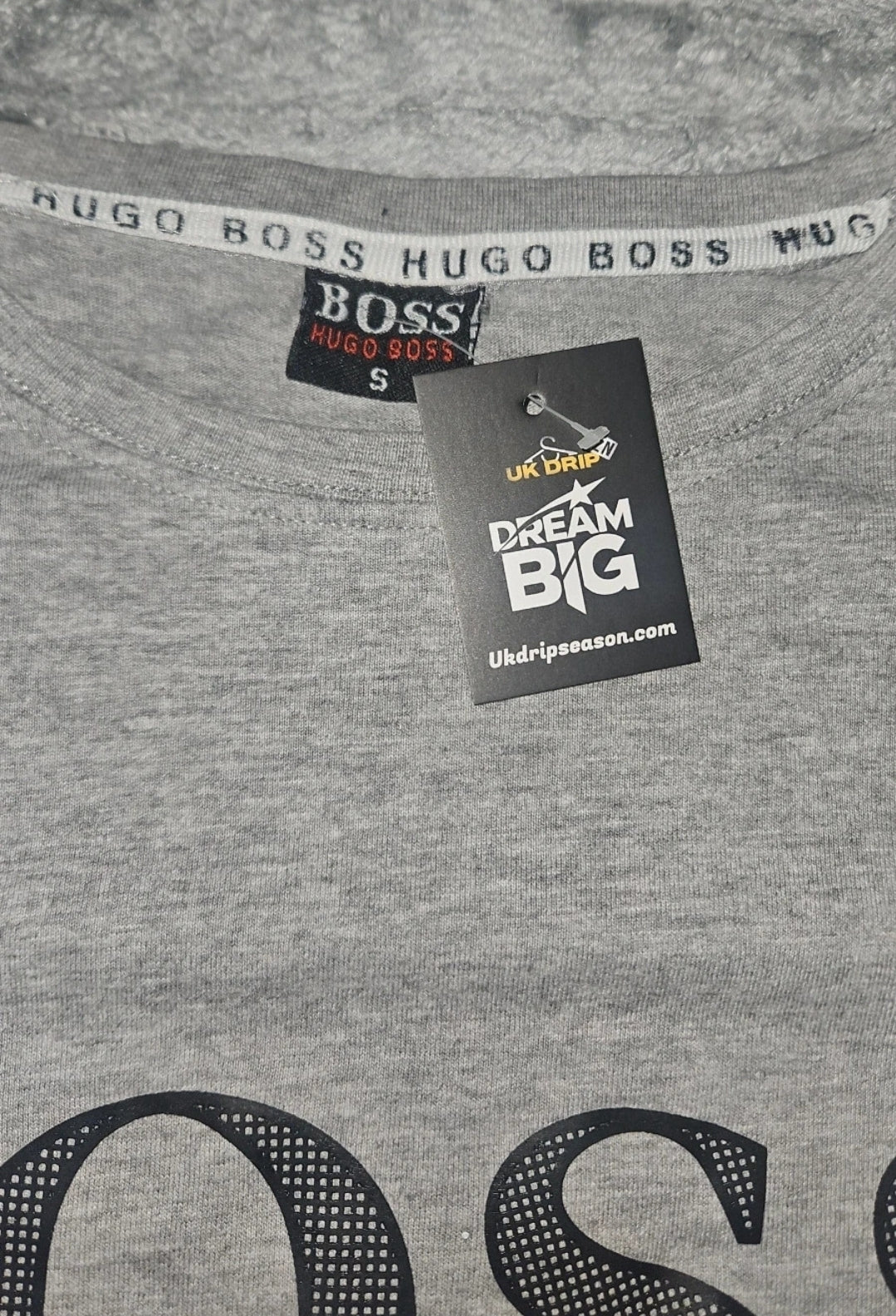 Hugo Boss T-Shirt Small - Black Designer Quality