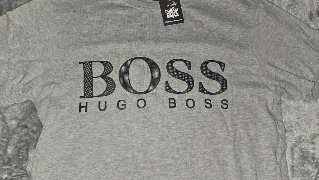 Hugo Boss T-Shirt Small - Black Designer Quality