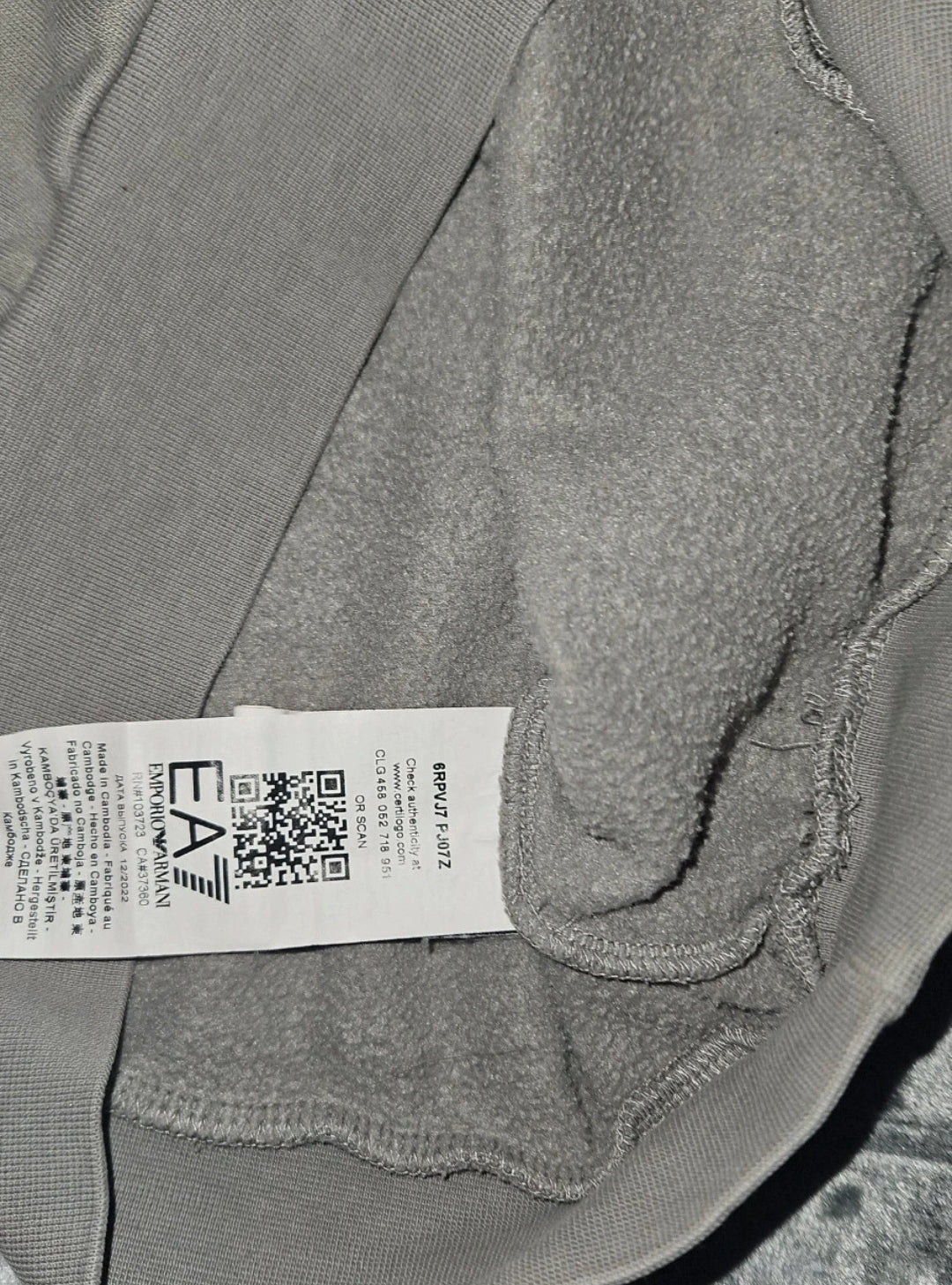 EA7 Armani Tracksuit Set - Size XS Authentic Sportswear