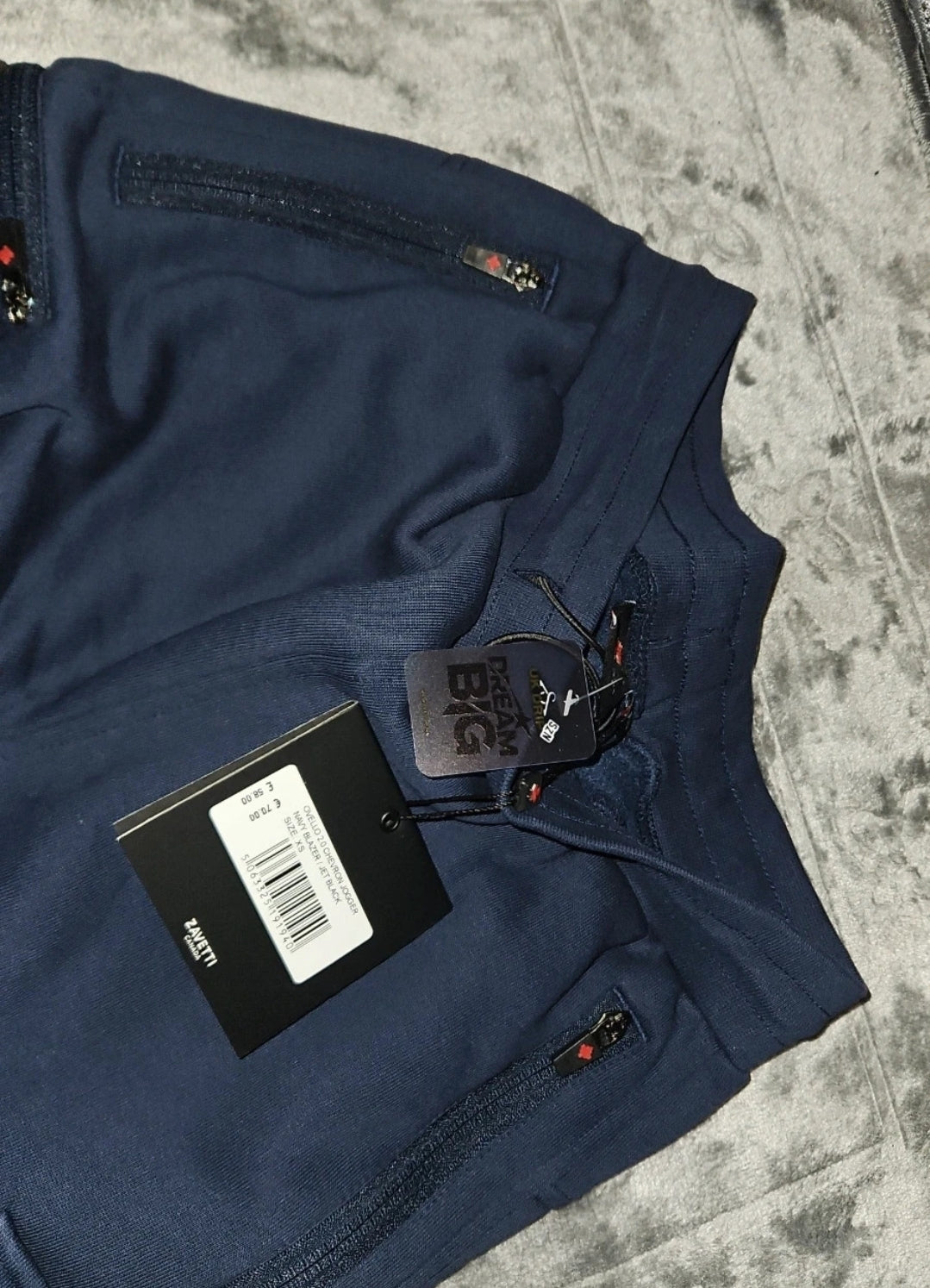 Zavetti Canada Joggers with Chevron Design - Size XS