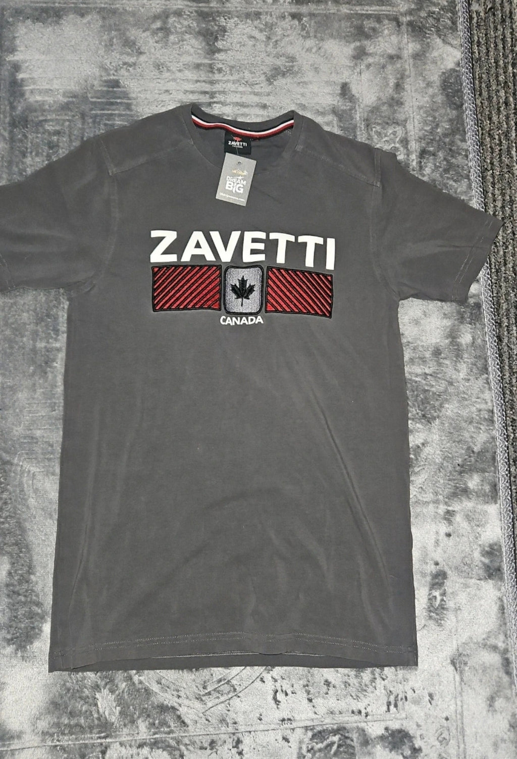 Zavetti Canada Dark Grey T-Shirt XS - Stylish Streetwear