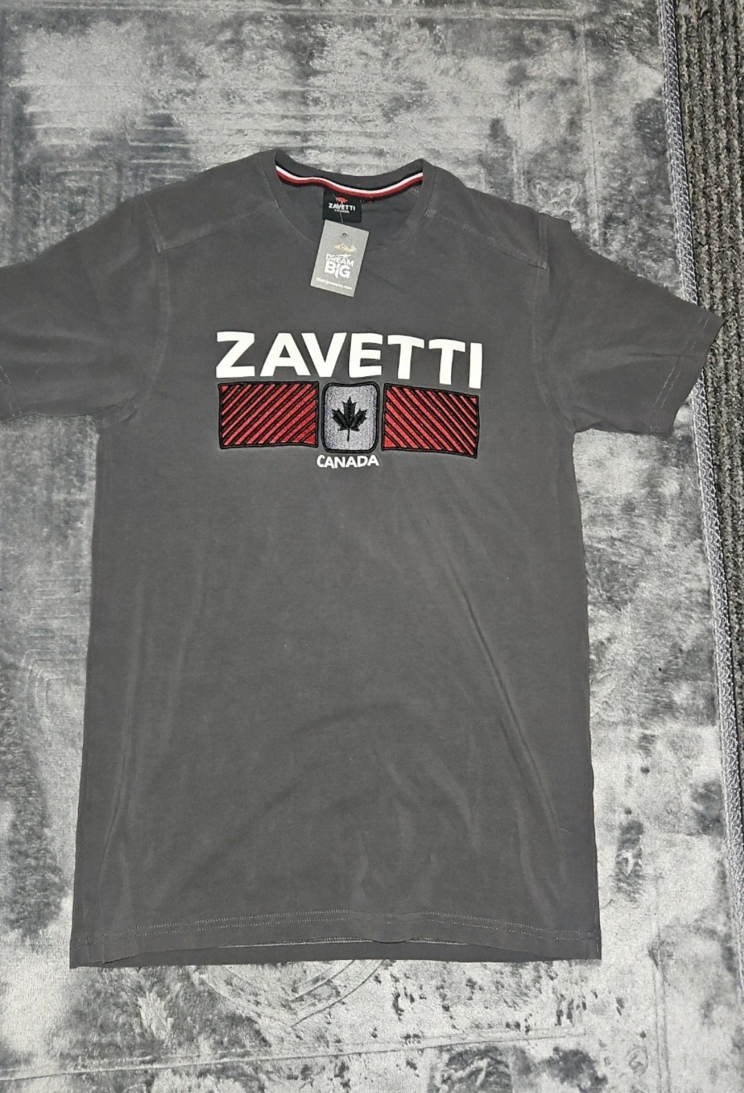 Zavetti Canada Dark Grey T-Shirt XS - Stylish Streetwear