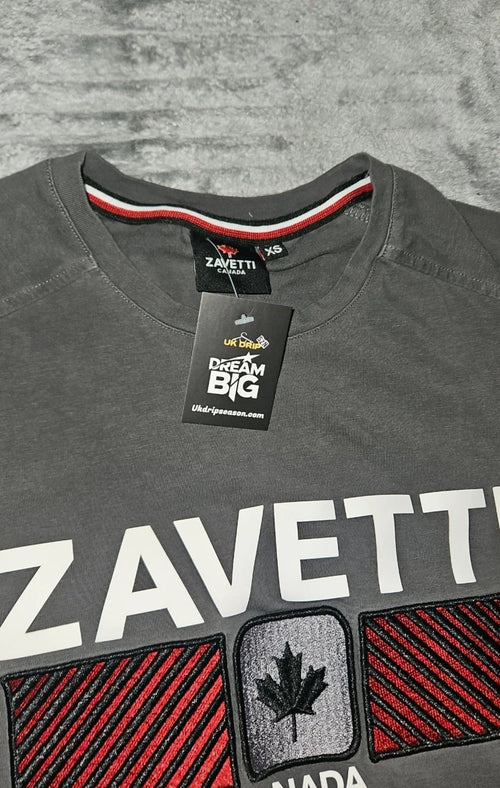 Zavetti Canada Dark Grey T-Shirt XS - Stylish Streetwear