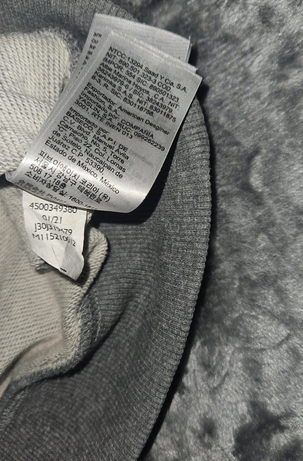 Calvin Klein Grey Hoodie - Size Small | Authentic Designer