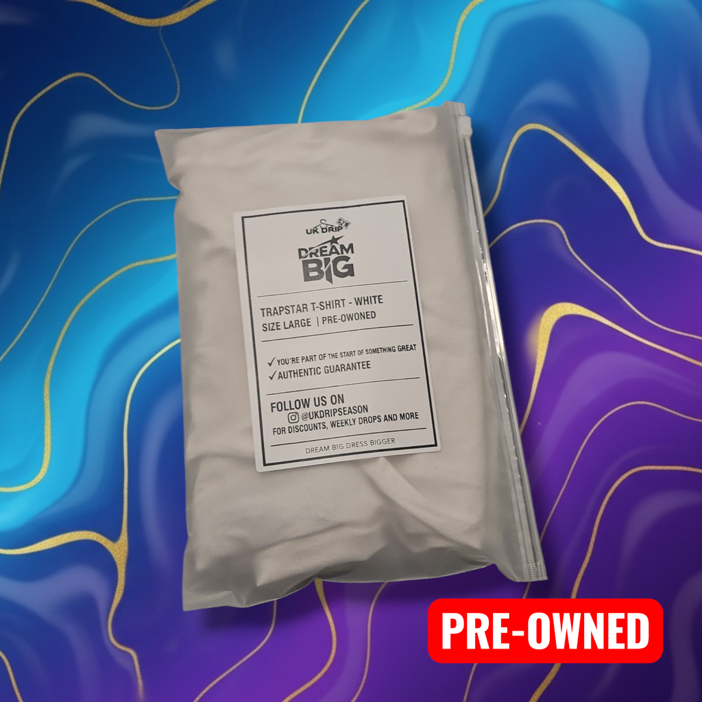 Trapstar Irongate T-Shirt White Large - Pre-Owned