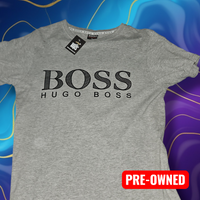 Hugo Boss T-Shirt Small - Black Designer Quality