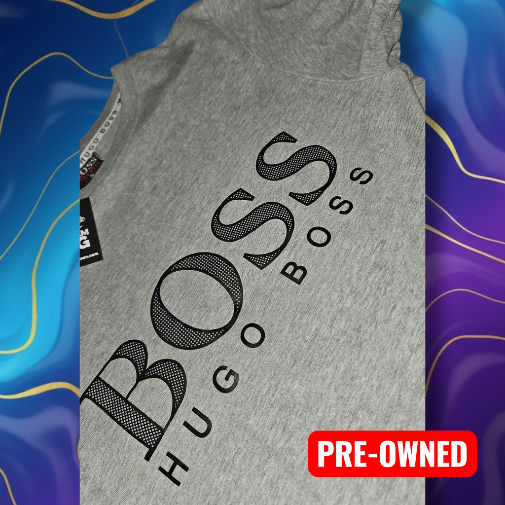 Hugo Boss T-Shirt Small - Black Designer Quality