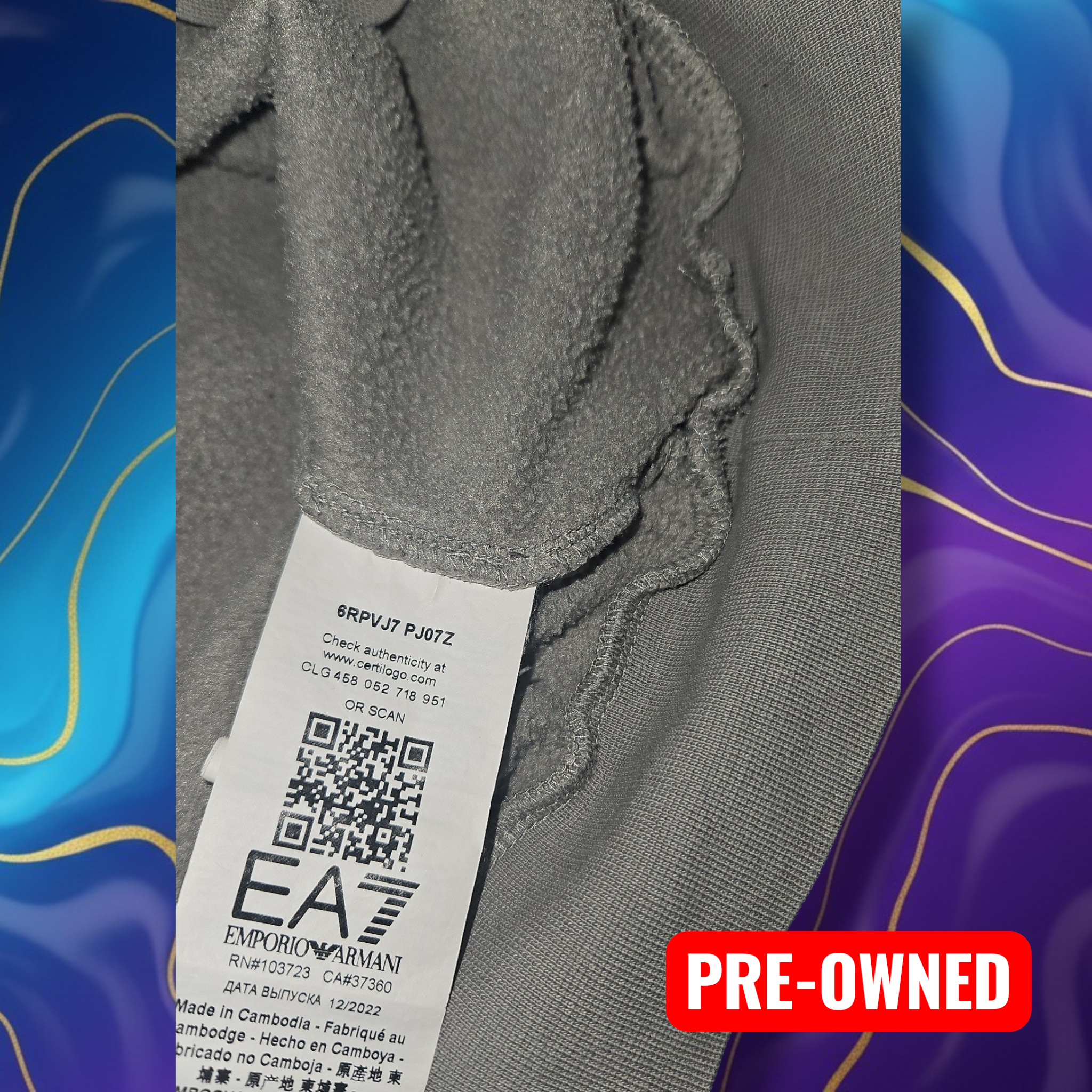 EA7 Armani Tracksuit Set - Size XS Authentic Sportswear