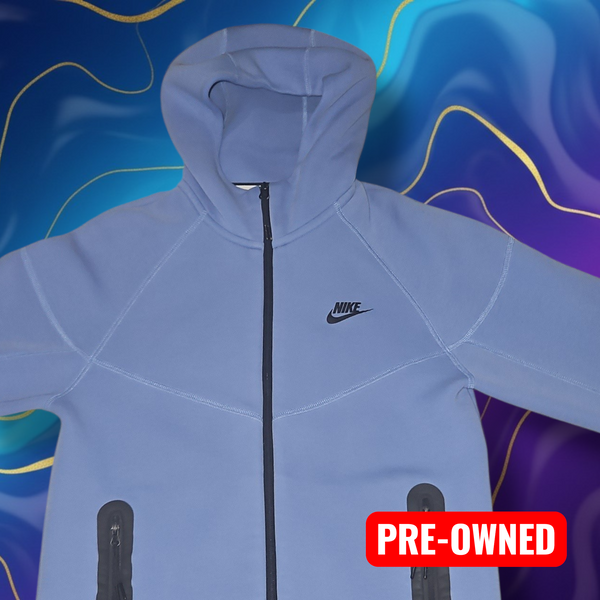 Nike Tech Fleece Hoodie in Blue - Size XS