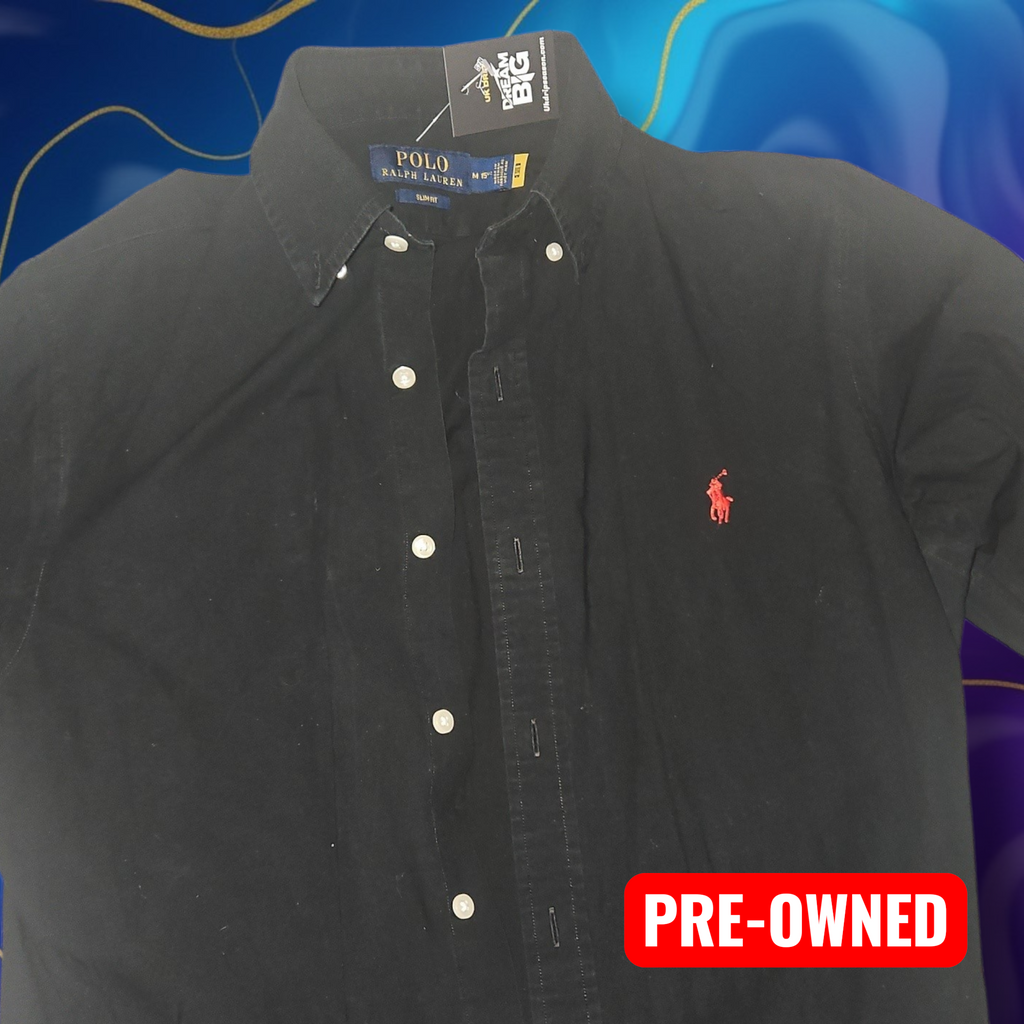 Ralph Lauren Black Shirt Size M - Premium Quality