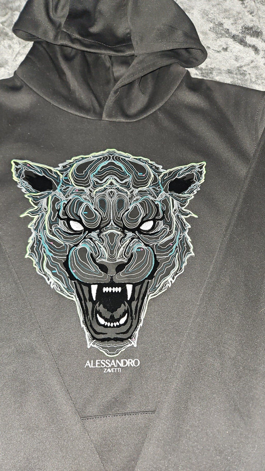 Alessandro Zavetti Animal Edition Hoodie - Grey Large