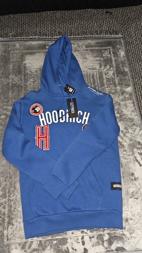 Hoodrich Blue Hoodie XS BNWT - Authentic Streetwear