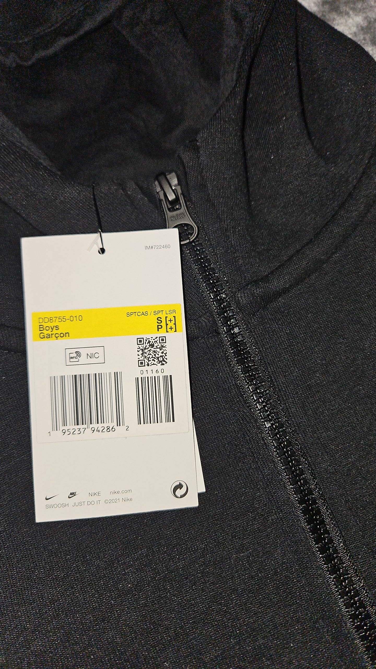 Nike Tech Fleece Juniors Black Hoodie - Streetwear Essential