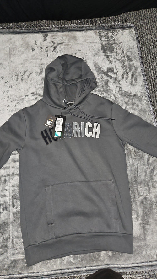 Hoodrich Hoodie XS - Grey - Brand New with Tags