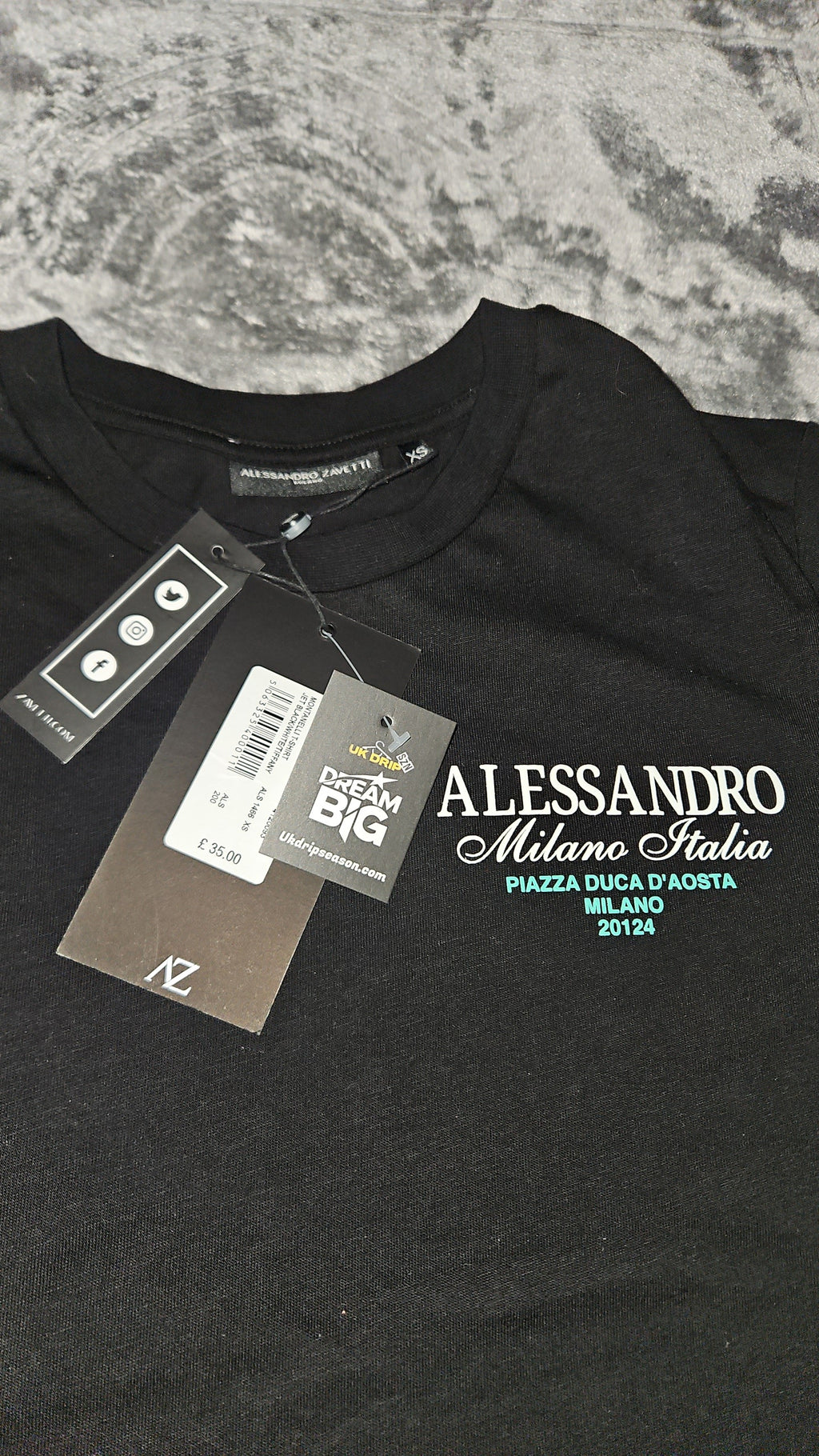 Alessandro Zavetti T-Shirt XS - Black