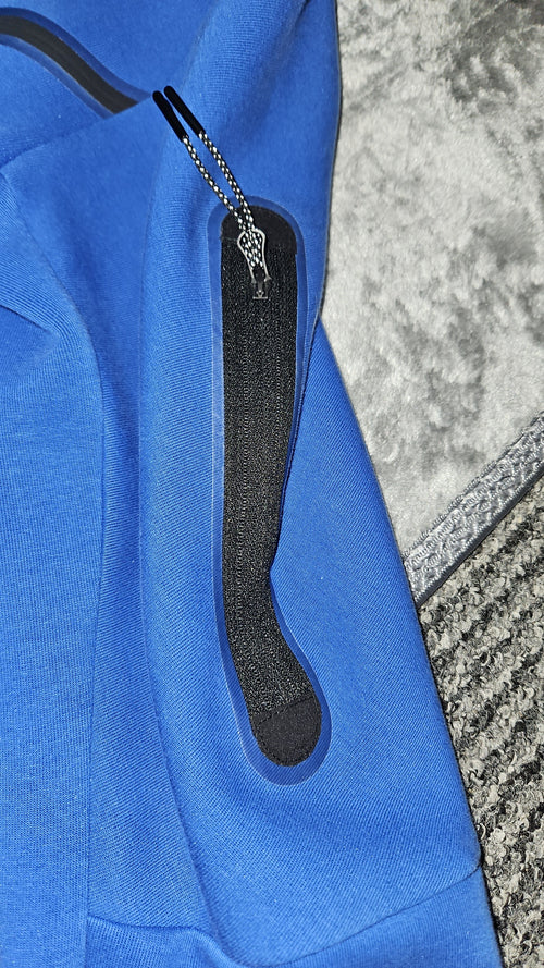 Nike Tech Fleece Hoodie Blue XS - Perfect for Streetwear