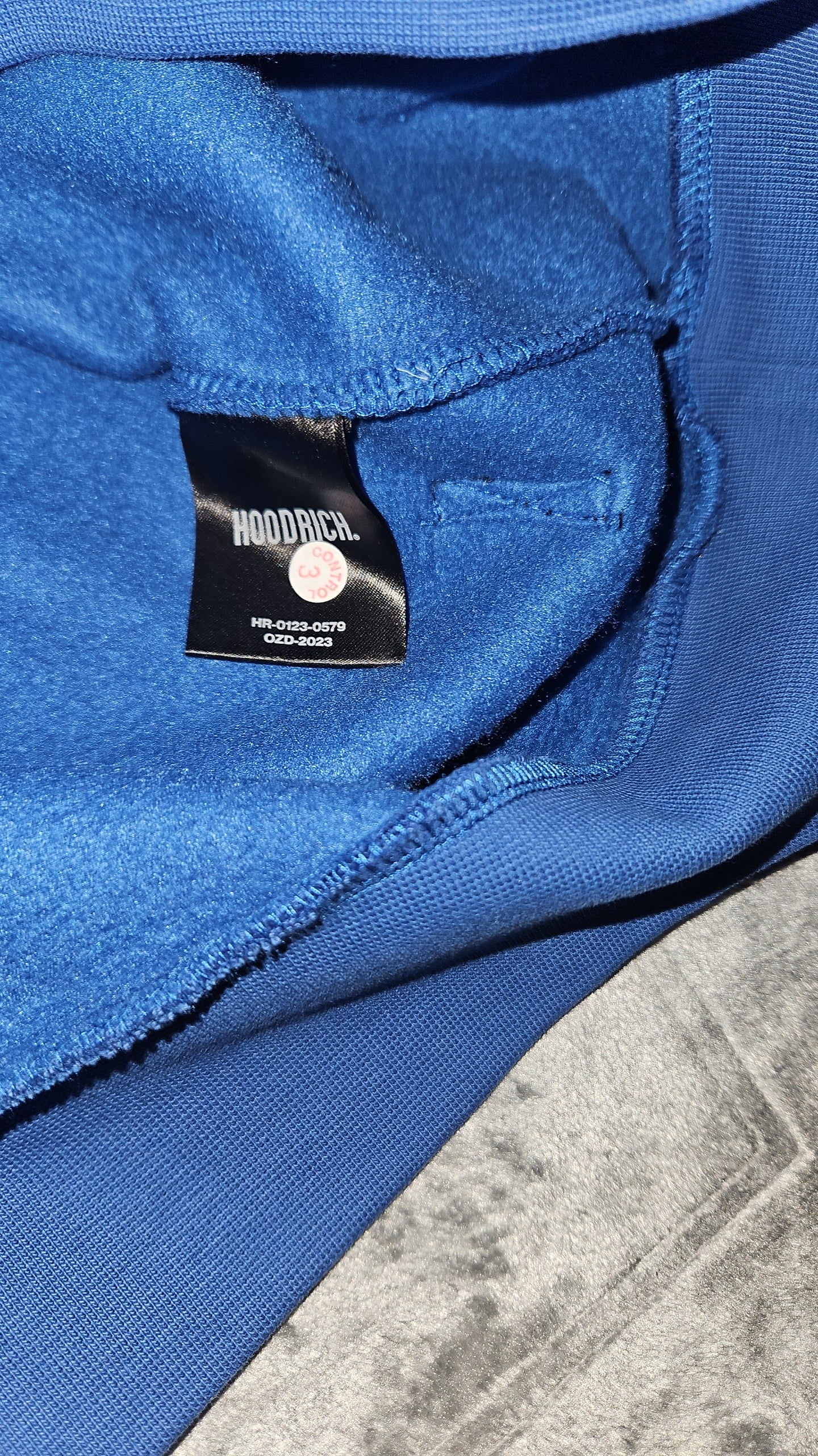 Hoodrich Blue Hoodie XS BNWT - Authentic Streetwear