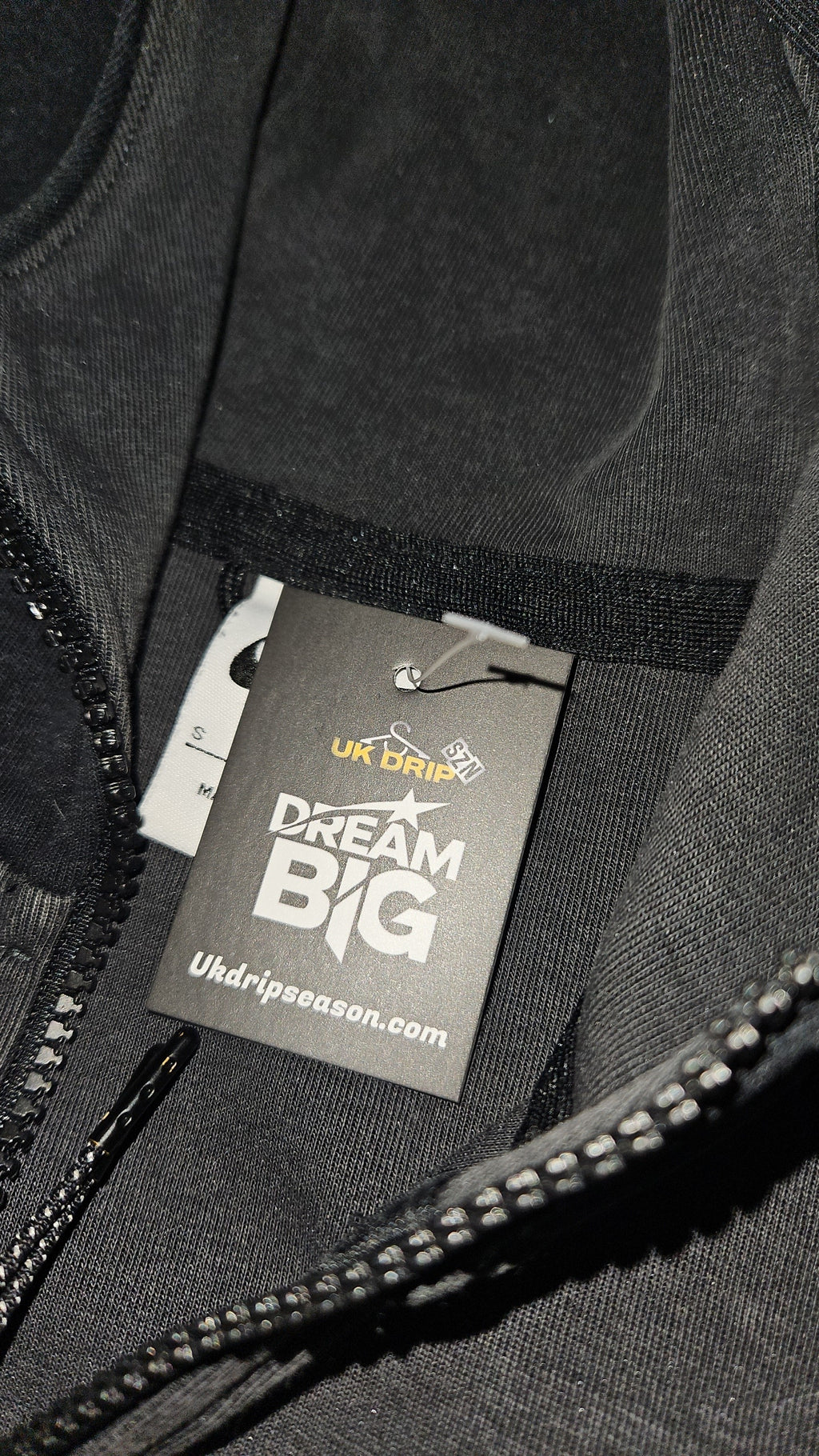 Nike Tech Fleece Hoodie Black Gold Size S