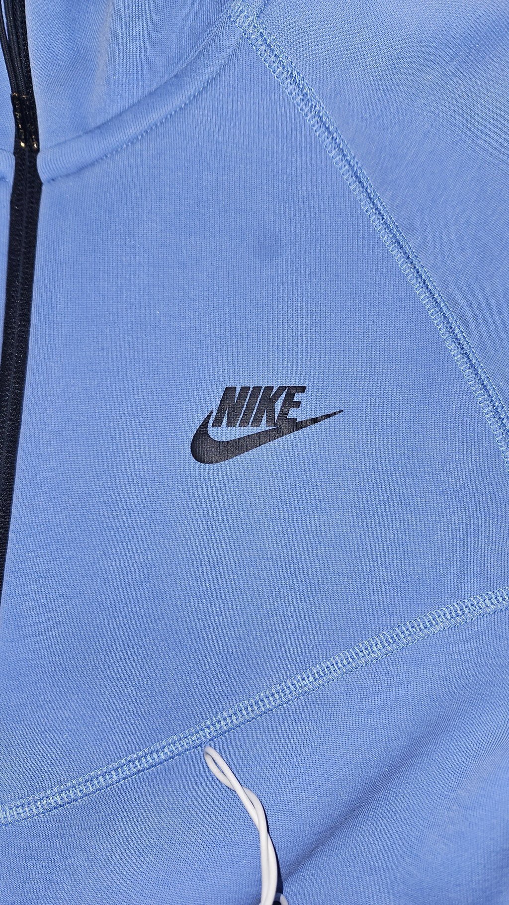 Nike Tech Fleece Hoodie in Blue - Size XS