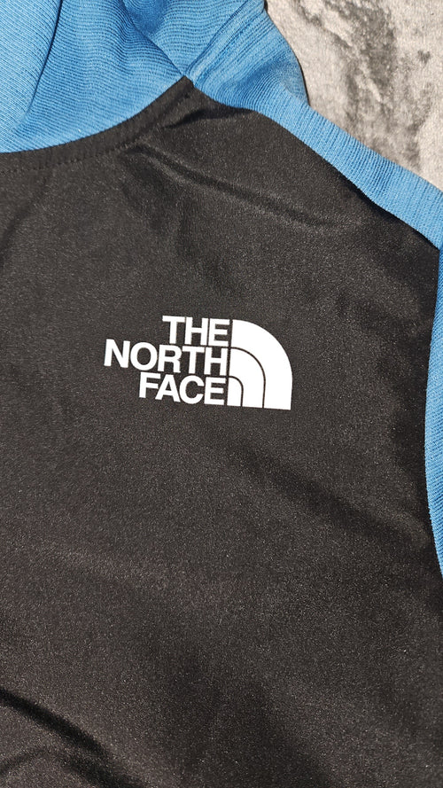 The North Face Blue & Black Hoodie Size XS for Sale