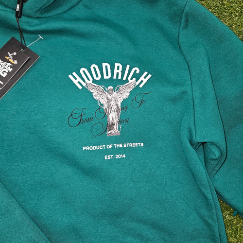 Hoodrich Teal Green Hoodie – Size XS | BNWT