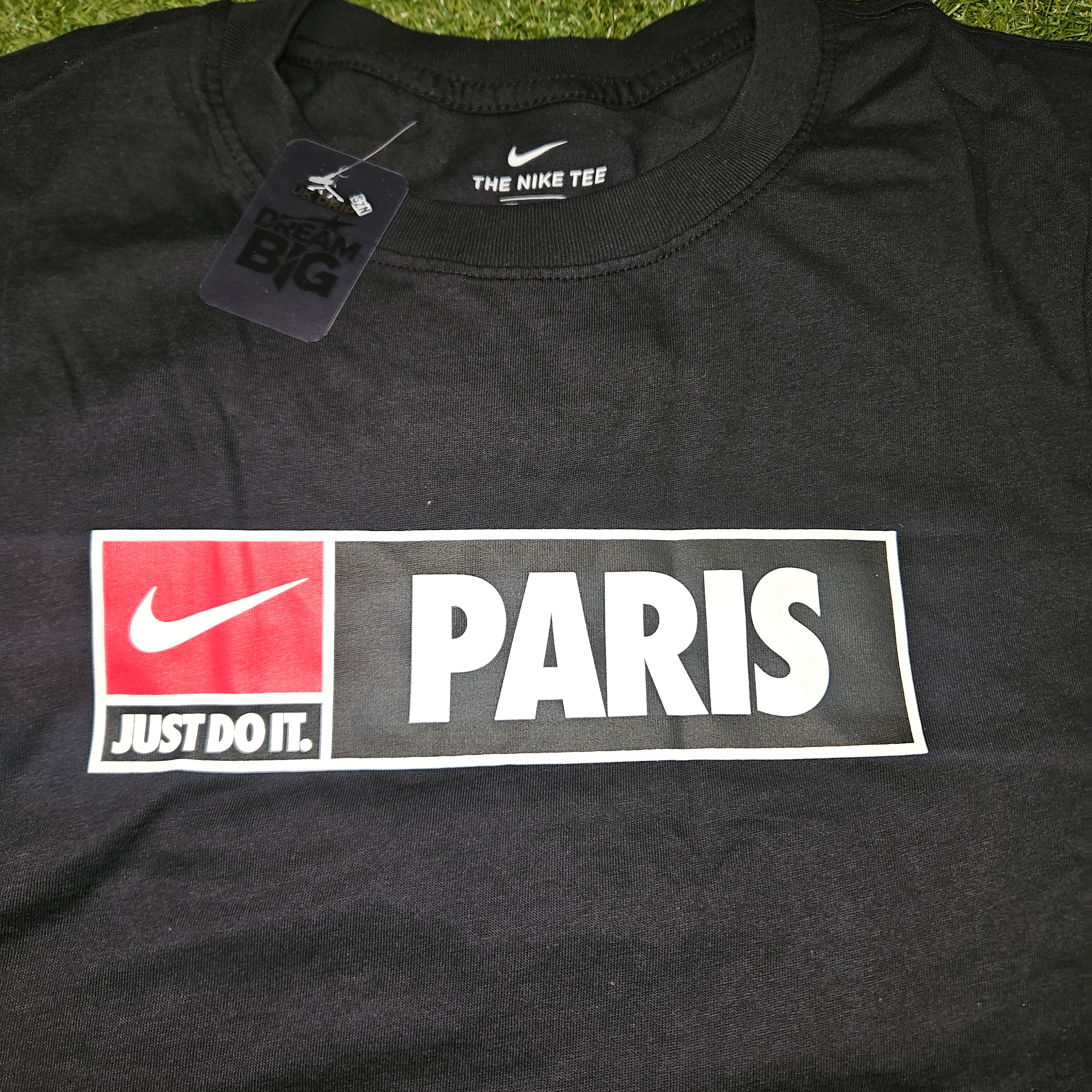 Nike Paris Black T-Shirt – Women's XS