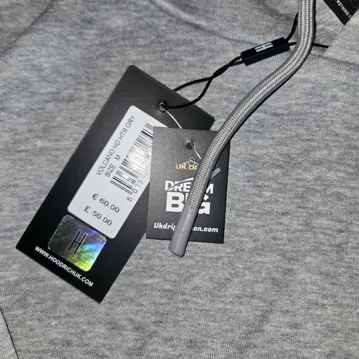 Hoodrich Grey Core Hoodie - BNWT size medium