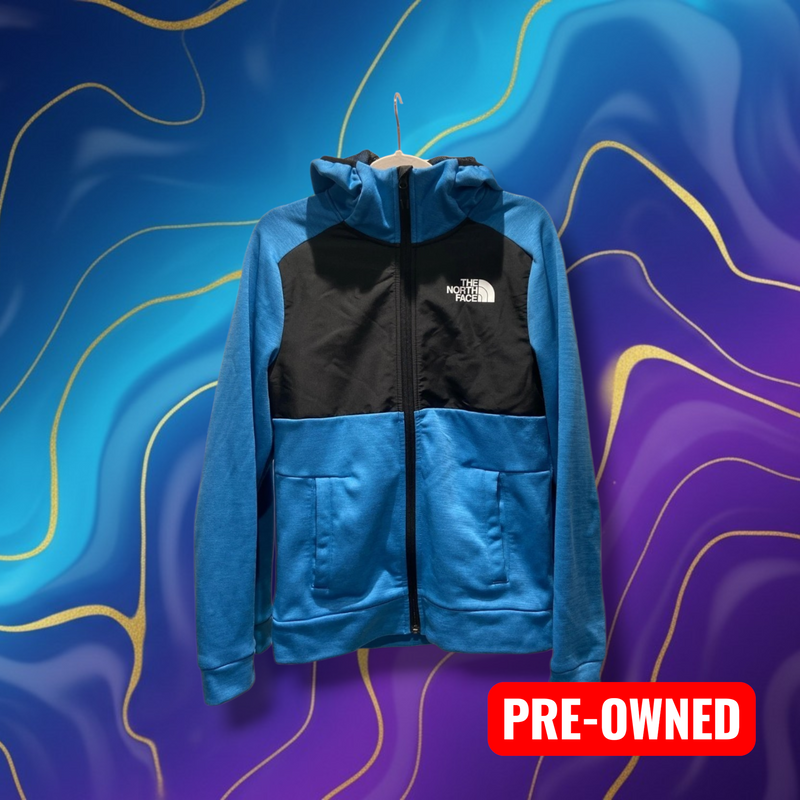 The North Face Blue & Black Hoodie Size XS for Sale