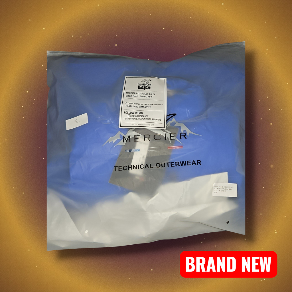 Mercier Blue Gilet Size Small - Essential Layering Piece