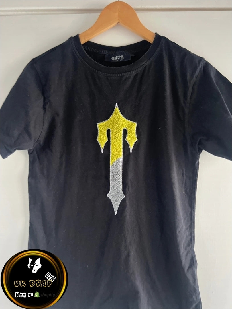 Trapstar Yellow And Grey Shirt XS
