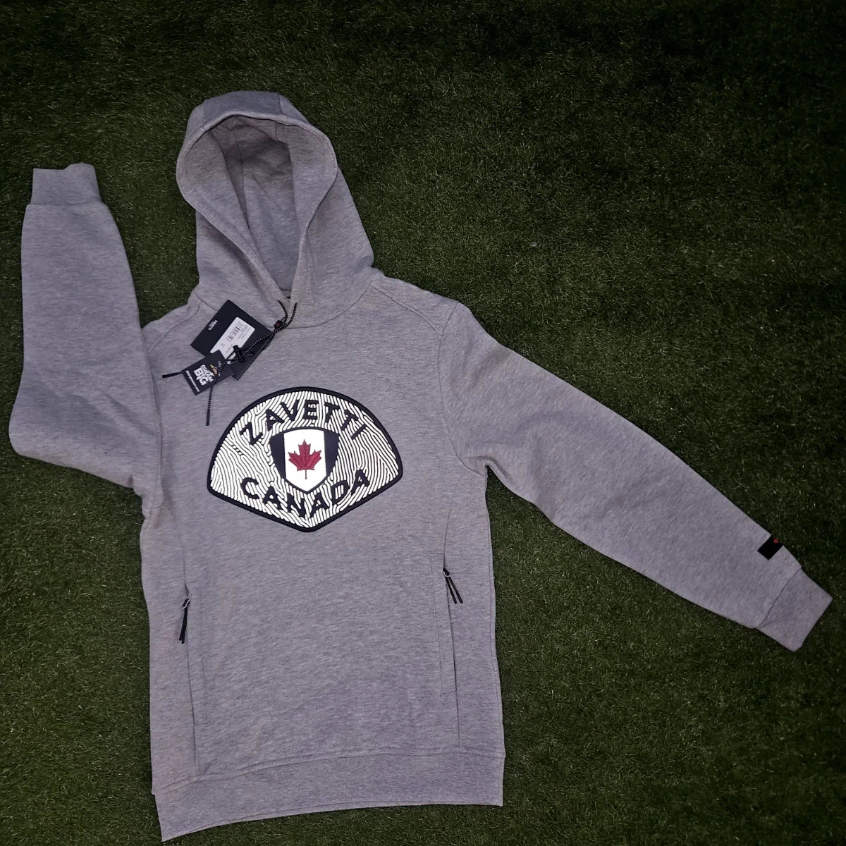 Zavetti Canada Grey Core Hoodie - BNWT