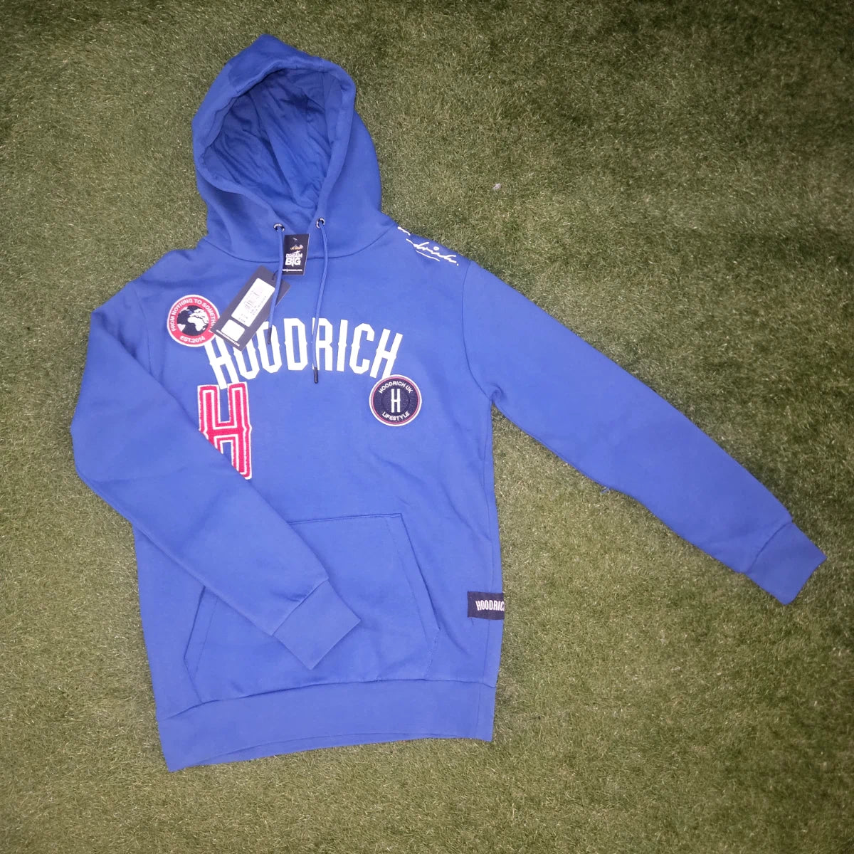 Hoodrich Blue Hoodie - BNWT size xs