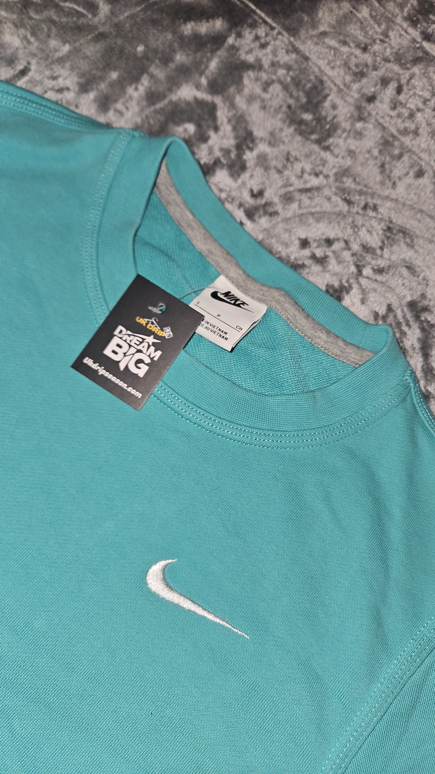 Nike Turquoise Jumper - Small Size - Affordable Price