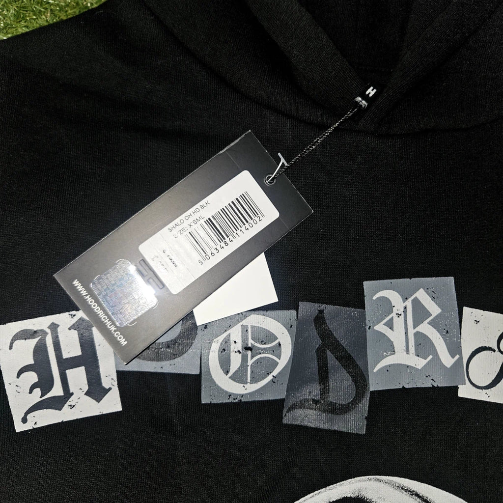 Hoodrich Black Street Print Hoodie - BNWT