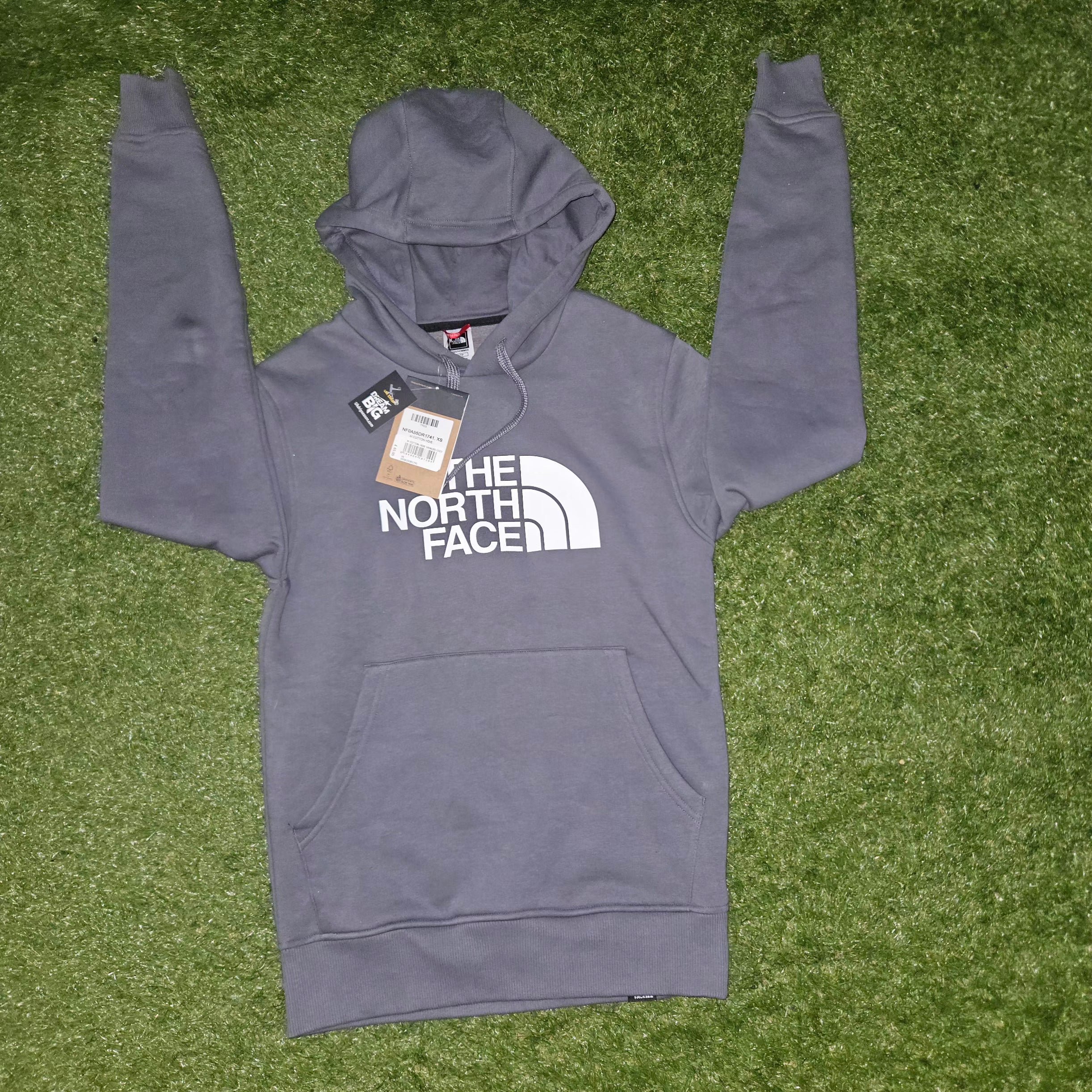 The North Face Grey Hoodie – Size XS (BNWT)