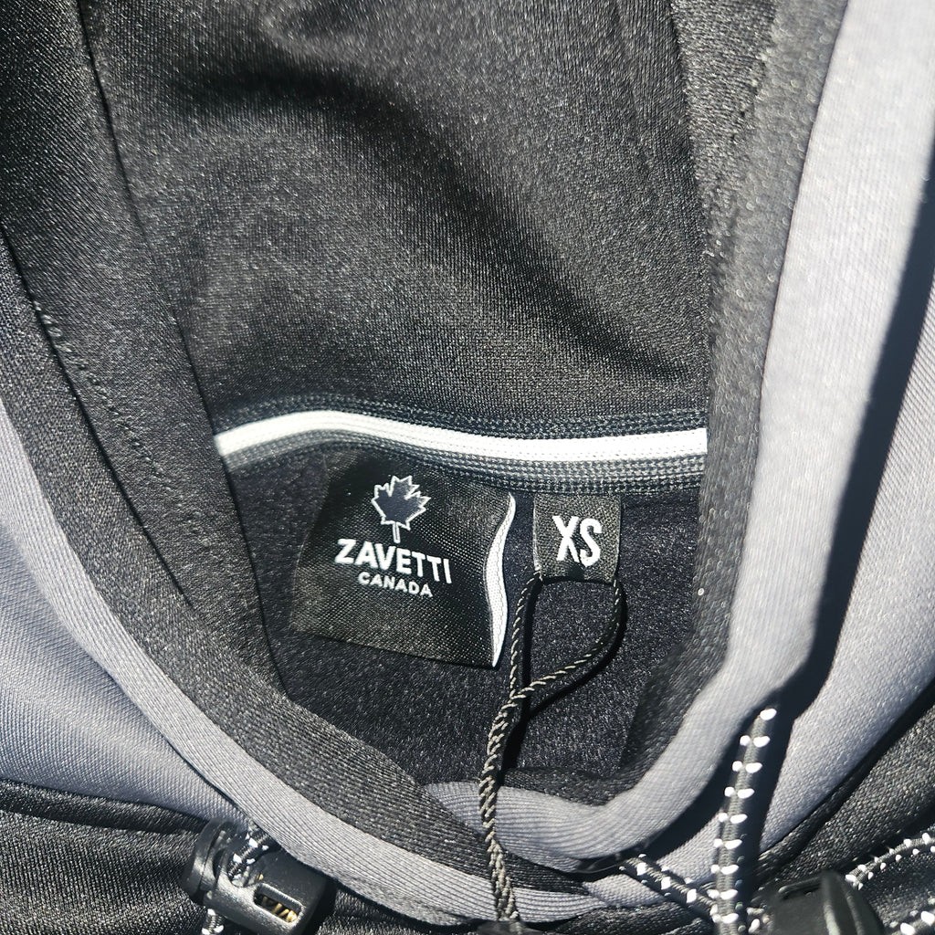 Zavetti Canada New Gen Hoodie – Grey & Black | Size XS